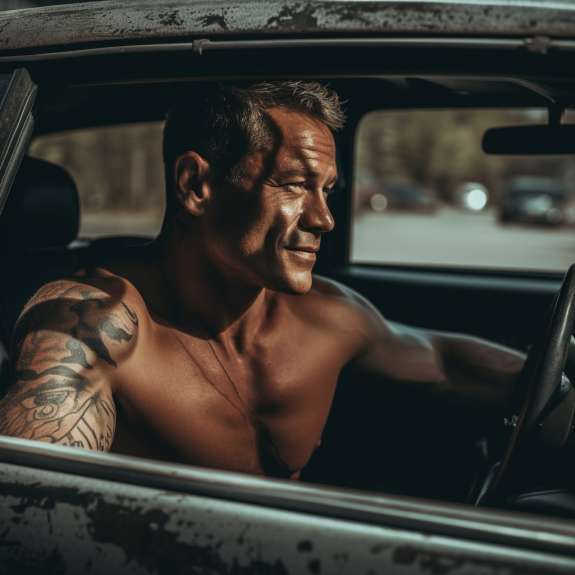  The nitty-gritty of shirtless driving