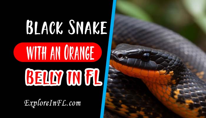 Unveiling the Mystery: Black Snake with an Orange Belly in Florida