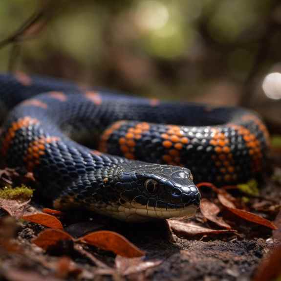 Black Snake with an Orange Belly